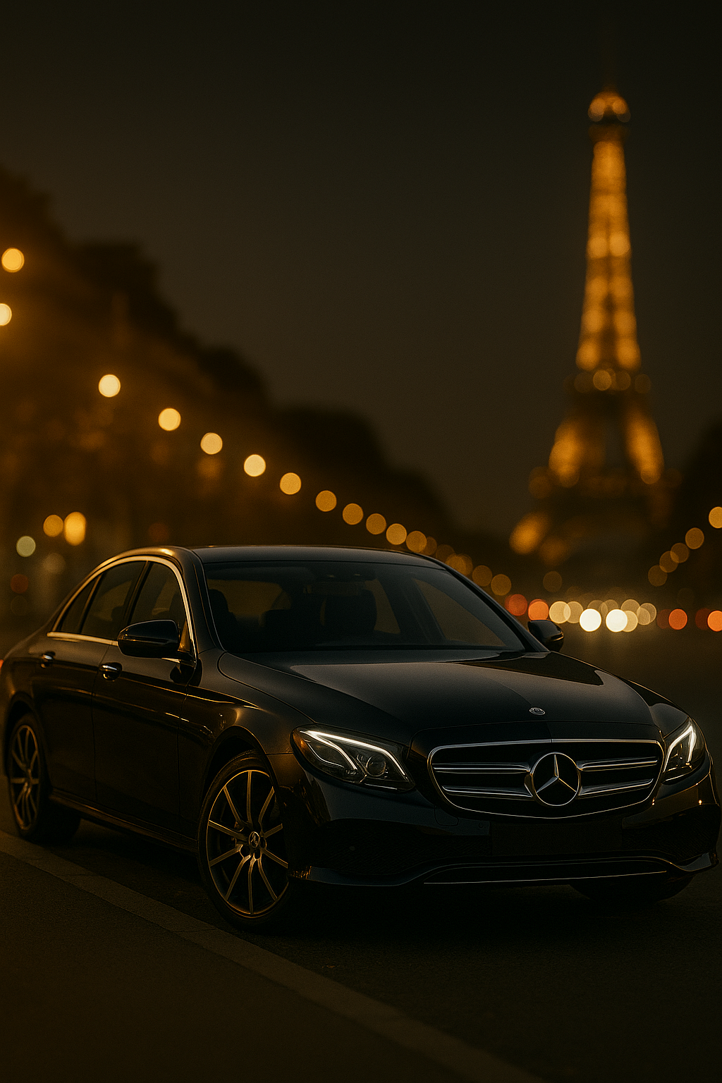 Mercedes Classe E business noire